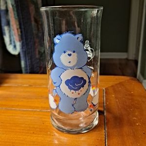 Grumpy Bear 1983 Care Bears glass